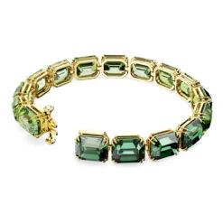 Millenia Bracelet, Octagon Cut, Color Gradient, Green, Gold-Tone Plated 5671258 | Swarovski -King Power shop 0282689b 2fd0 5f46 9687 5e262df51bf0 37352.1692756938