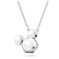 Disney Mickey Mouse Pendant White, Rhodium Plated 5669116 | Swarovski -King Power shop 13579de0 da6d 54d1 aa3f aa5901abab02 48509.1696476417