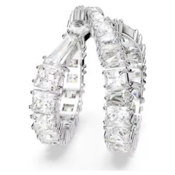 Hyperbola Ring, Infinity, White, Silver-Tone Finish Size 55 5677632 | Swarovski -King Power shop 142503fb 461b 5431 a28e 33d6bb20839a 94839.1705116381