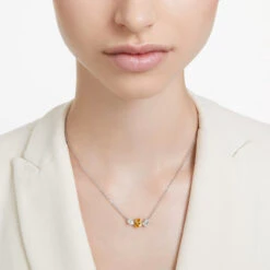 Mesmera Pendant, Mixed Cuts, Yellow, Mixed Metal Finish 5668277 | Swarovski -King Power shop 15a716e1 0a23 5c09 923f 808363035282 92593.1688752693