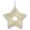 Holiday Magic Star Ornament, Large, Gold Tone 5655938 | Swarovski