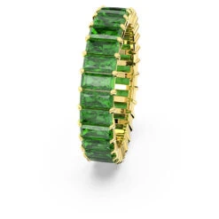 Matrix Ring, Baguette Cut, Green, Gold-Tone Plated 5648909 (Size 55/M/7) | Swarovski -King Power shop 203f060b 906e 5777 9a9e 2834cdaa14c4 32805.1681435094