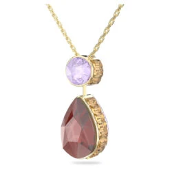 Swarovski Orbita Necklace, Drop Cut Crystal, Multicolored, Gold-Tone Plated 5619786 -King Power shop 20f1caf7 a33a 505f 9515 d2efb43292b2 54852.1641488998