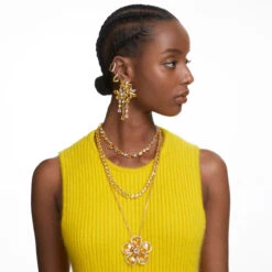 Gema Necklace, Mixed Cuts, Yellow, Gold-Tone Plated 5652800 | Swarovski -King Power shop 37f8e6fc 7534 5717 bc0c 9c15313e4a8c 04152.1681330115