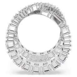 Hyperbola Ring, Infinity, White, Silver-Tone Finish Size 55 5677632 | Swarovski -King Power shop 3bd5199d 5a3c 5896 9938 7fac0e8289d9 31947.1705116381