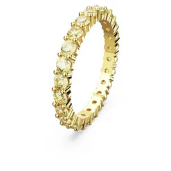 Swarovski Matrix Ring, Round Cut, Yellow, Gold-Tone Plated 5658663 (Size 55/M/7) -King Power shop 4288600f 40e9 5201 87fc 075efe86dbe5 11152.1675223403
