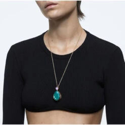 Swarovski Orbita Necklace Drop Cut Crystal, Multicolored, Gold-Tone Plated 5600517 -King Power shop 682c752b 051f 5c4e a09d e0331064e9a5 02658.1648697687