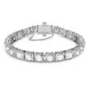 Swarovski Millenia Bracelet Square Cut, White, Rhodium Plated 5599202