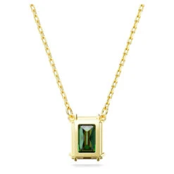 Matrix Pendant Rectangular Cut, Green, Gold-Tone Plated 5677141 | Swarovski -King Power shop 6e2ae8c3 7cd5 5c62 909d 1cab105ef3d1 59850.1690513459