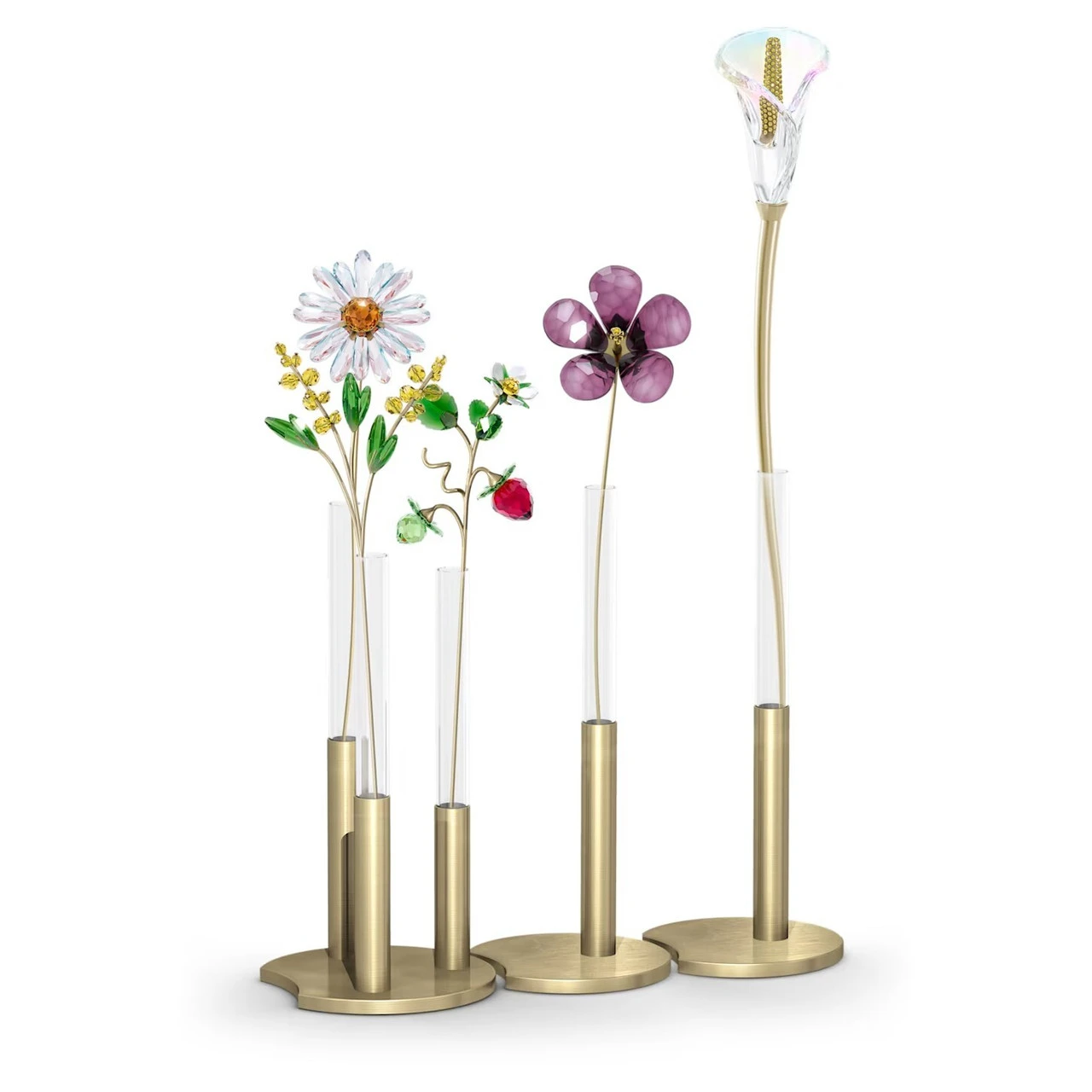 Swarovski Garden Tales Wild Strawberry, Multicolored, 5619232 3 Swarovski Garden Tales Wild Strawberry, Multicolored, 5619232 - Image 3