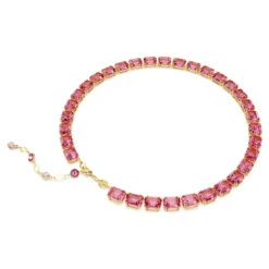 Millenia Necklace, Octagon Cut, Pink, Gold-Tone Plated 5683429 | Swarovski -King Power shop 74c18cf4 8a53 572d b1a9 f6c69148c772 66371.1705369357