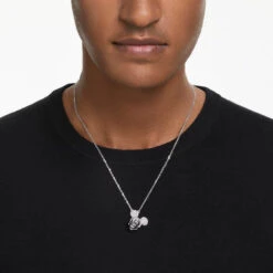 Disney Mickey Mouse Pendant White, Rhodium Plated 5669116 | Swarovski -King Power shop 77474d4d 3e85 508d 9150 4c5a40226b45 34743.1696476417