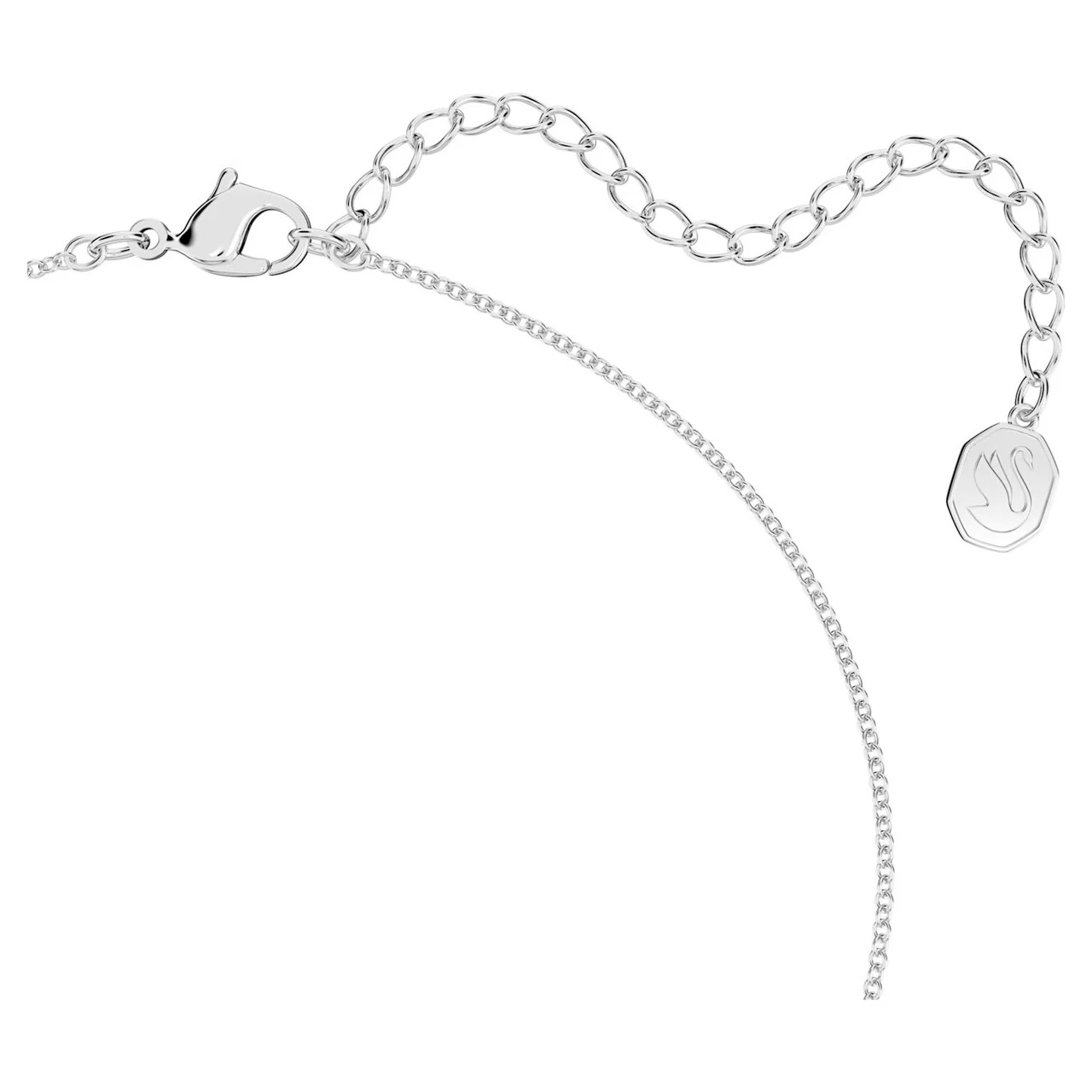 Lilia Necklace, Butterfly, Blue, Rhodium Plated 5662181 | Swarovski 3 Lilia Necklace, Butterfly, Blue, Rhodium Plated 5662181 | Swarovski - Image 3