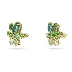 Gema Stud Earrings, Mixed Cuts, Flower, Green, Gold-Tone Plated 5658400 | Swarovski -King Power shop 7a9ff323 8eaa 571c 9cdb 416734ce8e9e 36071.1680576036