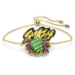 Hulk © MARVEL Bracelet, Green, Gold-Tone Plated 5650869 | Swarovski
