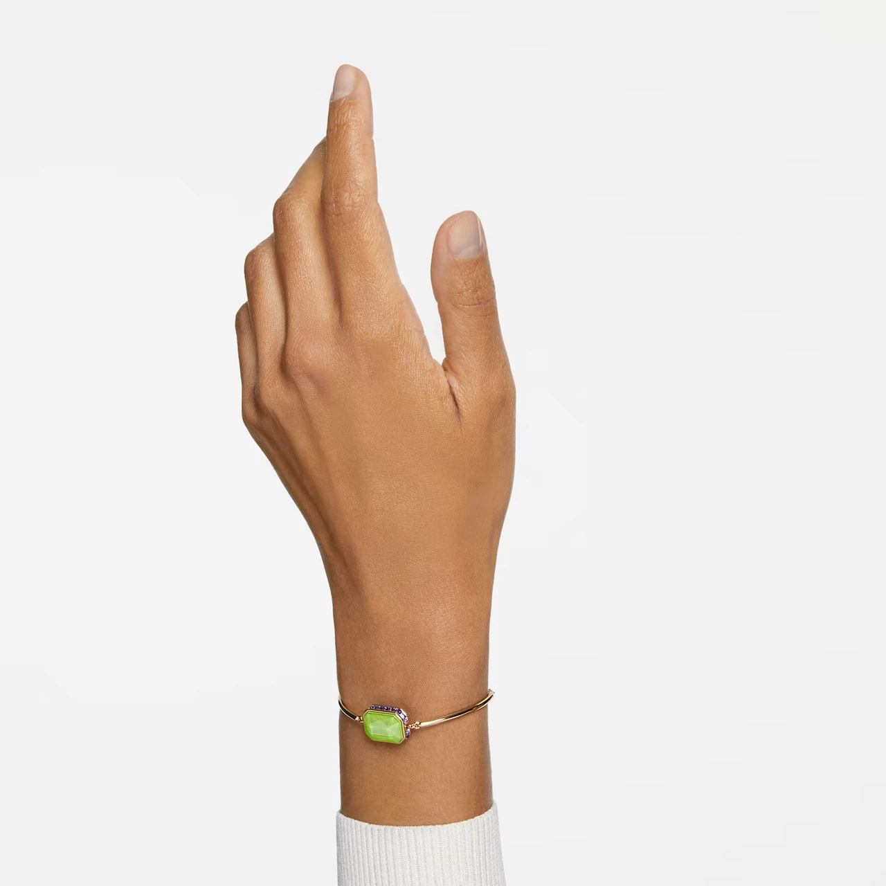 Orbita Bracelet, Octagon Cut, Multicolored, Gold-tone Plated 5640258 | Swarovski 5 Orbita Bracelet, Octagon Cut, Multicolored, Gold-tone Plated 5640258 | Swarovski - Image 5