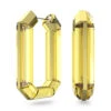 Lucent Hoop Earrings, Yellow, 5633954 | Swarovski