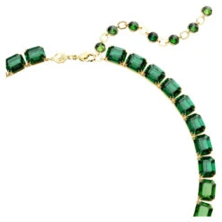 Millenia Necklace, Octagon Cut, Color Gradient, Green, Gold-Tone Plated 5671257 | Swarovski -King Power shop 90db2310 3dd6 5a65 b565 2833ef3082bf 87043.1692758407