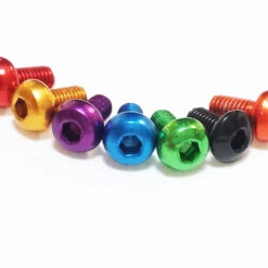 Aluminum M3x12 Screws - 7075 Grade