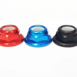 Aluminum M5 Flange Locknuts