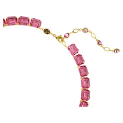 Millenia Necklace, Octagon Cut, Pink, Gold-Tone Plated 5683429 | Swarovski -King Power shop a0c0eea8 7bfd 520a 9894 60cc24d71fd9 20228.1705369357