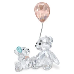 Swarovski My Little Kris Bear Mother & Baby, White, 5557542