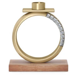 Swarovski African Sunset Candle Holder, Brown, 5557853