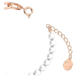 Swarovski Stella Bracelet, Crystal Pearls, Star, White, Rose Gold-Tone Plated 5645461 -King Power shop b20e2157 5cc6 5561 a428 1afa820b30d7 72180.1659744307