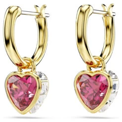 Chroma Drop Earrings, Heart, Red, Gold-Tone Plated 5684760 | Swarovski -King Power shop b79b6901 62e1 5e1b ae10 dd72f1315785 37073.1704653653