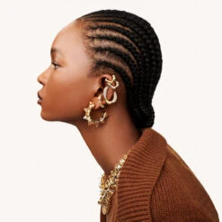 Ortyx Hoop Earrings Pyramid Cut, Yellow, Gold-Tone Plated 5613722 | Swarovski 7 Ortyx Hoop Earrings Pyramid Cut, Yellow, Gold-Tone Plated 5613722 | Swarovski -King Power shop ba0a9da4 bcea 535d bb35 34ece47a961b 46403.1640415037