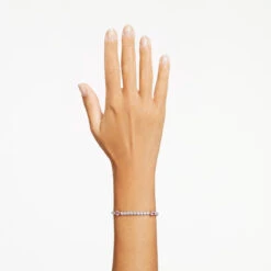 Matrix Tennis Bracelet, Mixed Cuts, Pink, Rhodium Plated 5666421 | Swarovski 9 Matrix Tennis Bracelet, Mixed Cuts, Pink, Rhodium Plated 5666421 | Swarovski -King Power shop bc52a560 35f9 5c10 b214 d91e7ed06c47 01690.1689016108