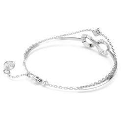 Hyperbola Bangle, Infinity, White, Rhodium Plated 5684049 (Size M) | Swarovski -King Power shop c700f077 c359 567b b509 1facd9392447 35805.1705285880