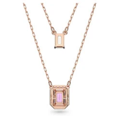 Swarovski Millenia Layered Necklace, Octagon Cut, Purple, Rose Gold-Tone Plated 5640558 -King Power shop d69af04e fd61 5dad 8ccc 337c56c21ecf 96596.1658798705