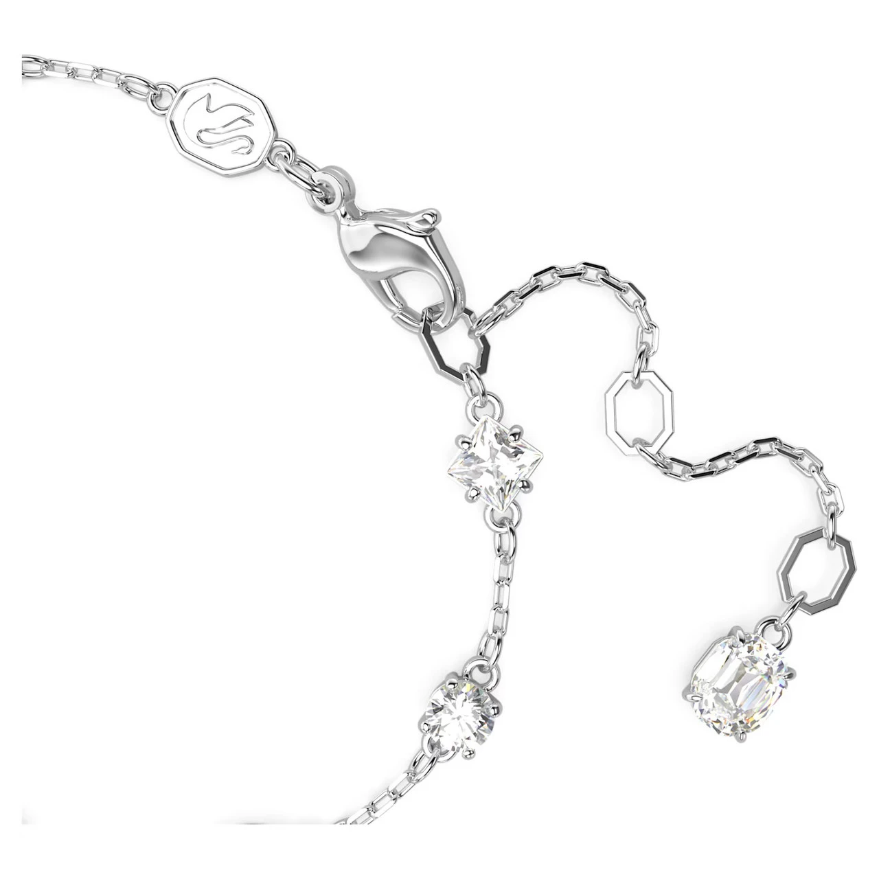 Mesmera Bracelet, Mixed Cuts, Scattered Design, White, Rhodium Plated 5661530 | Swarovski 3 Mesmera Bracelet, Mixed Cuts, Scattered Design, White, Rhodium Plated 5661530 | Swarovski - Image 3
