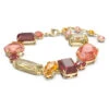 Swarovski Gema Bracelet, Multicolored, Gold-Tone Plated 5614451