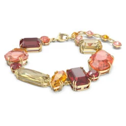 Swarovski Gema Bracelet, Multicolored, Gold-Tone Plated 5614451