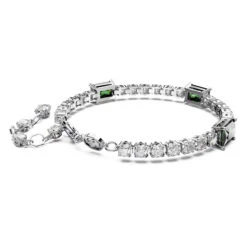 Matrix Tennis Bracelet, Mixed Cuts, Green, Rhodium Plated 5666422 | Swarovski 8 Matrix Tennis Bracelet, Mixed Cuts, Green, Rhodium Plated 5666422 | Swarovski -King Power shop e7645284 490d 5442 825c d6ad82027c9f 82180.1689014960