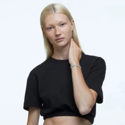 Millenia Bracelet, Pear Cut, White, Rhodium Plated 5598350 | Swarovski -King Power shop f1451f6a abd1 57f1 9f8e 6a8c8e016124 69471.1658698453