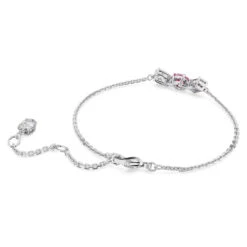 Mesmera Bracelet, Mixed Cuts, Pink, Rhodium Plated 5668361 | Swarovski -King Power shop f35df524 7ce6 5846 ac05 1b0b49477461 19181.1690262054