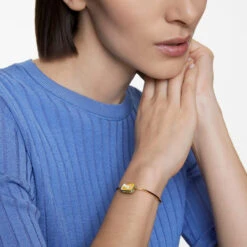 Swarovski Orbita Bracelet, Octagon Cut Crystal, Multicolored, Gold-Tone Plated 5616643 -King Power shop orbita bracelet octagon cut crystal multicolored gold tone plated swarovski 5616643 87714.1644358101